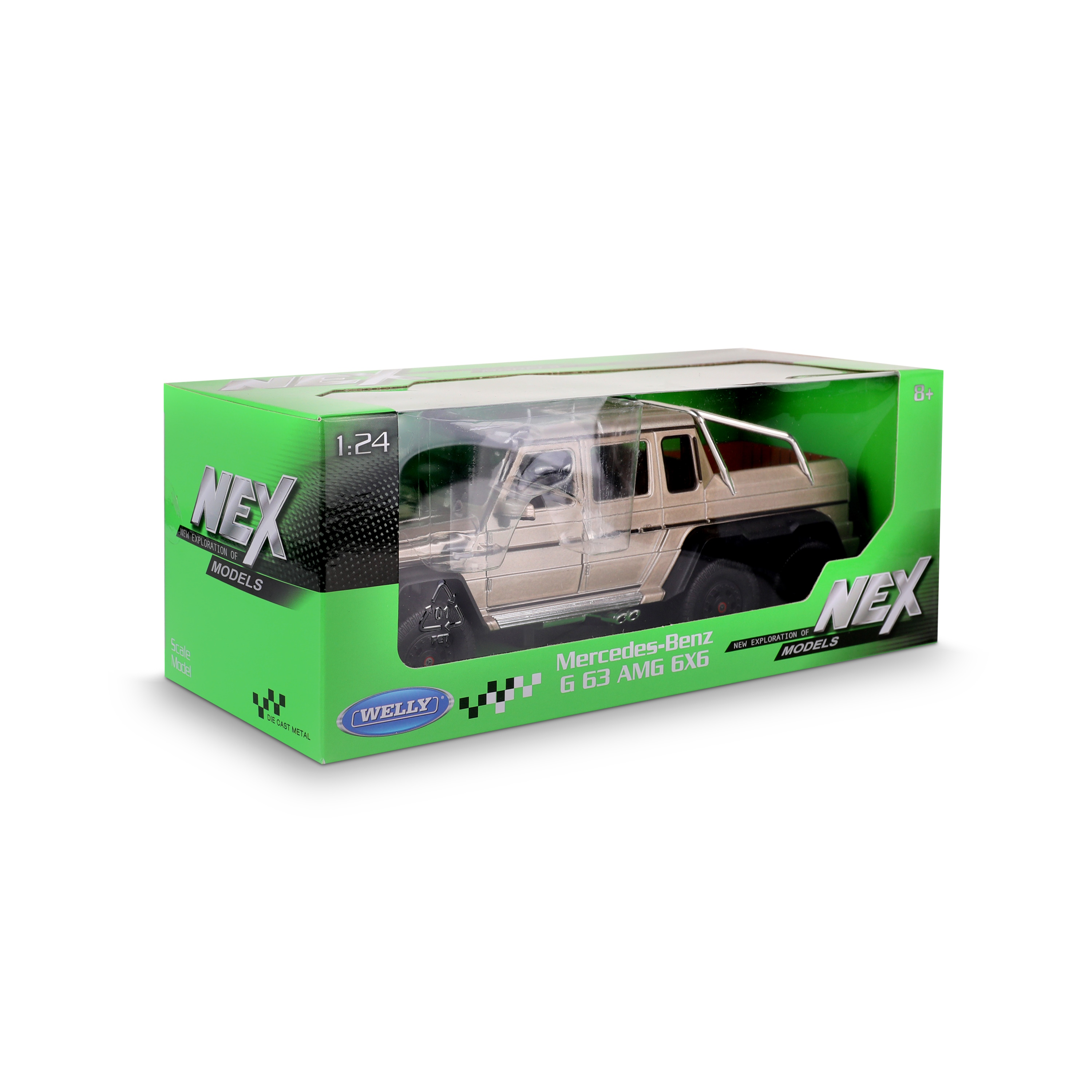 Автомобиль Welly Mercedes 1:24 24061W - фото 4