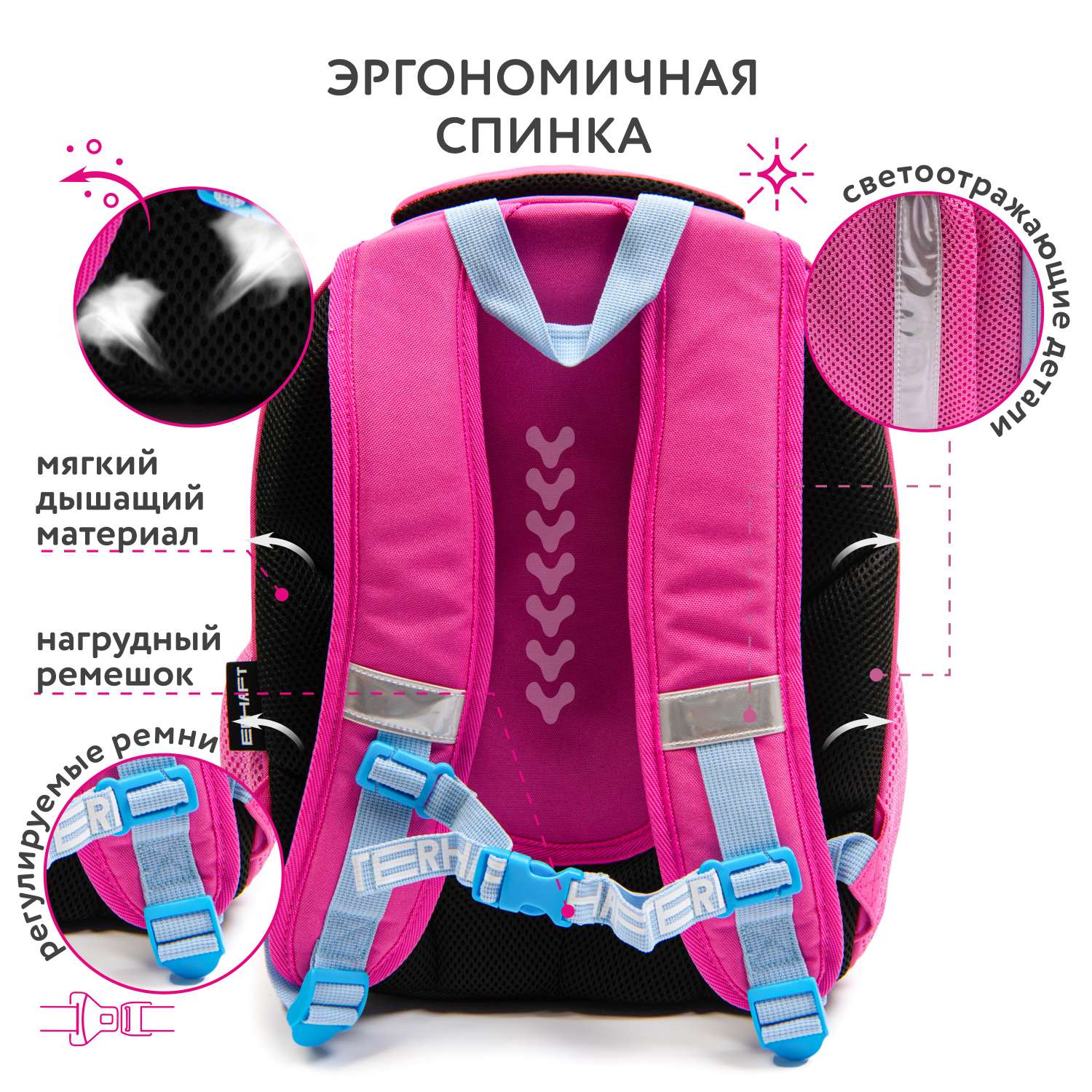 Ранец Erhaft Пудель - фото 4