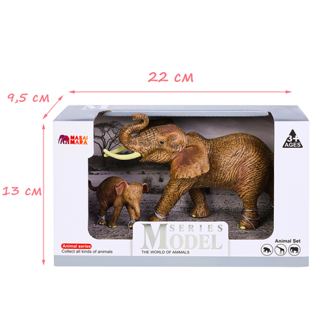 Игровой набор Masai Mara Семья слонов