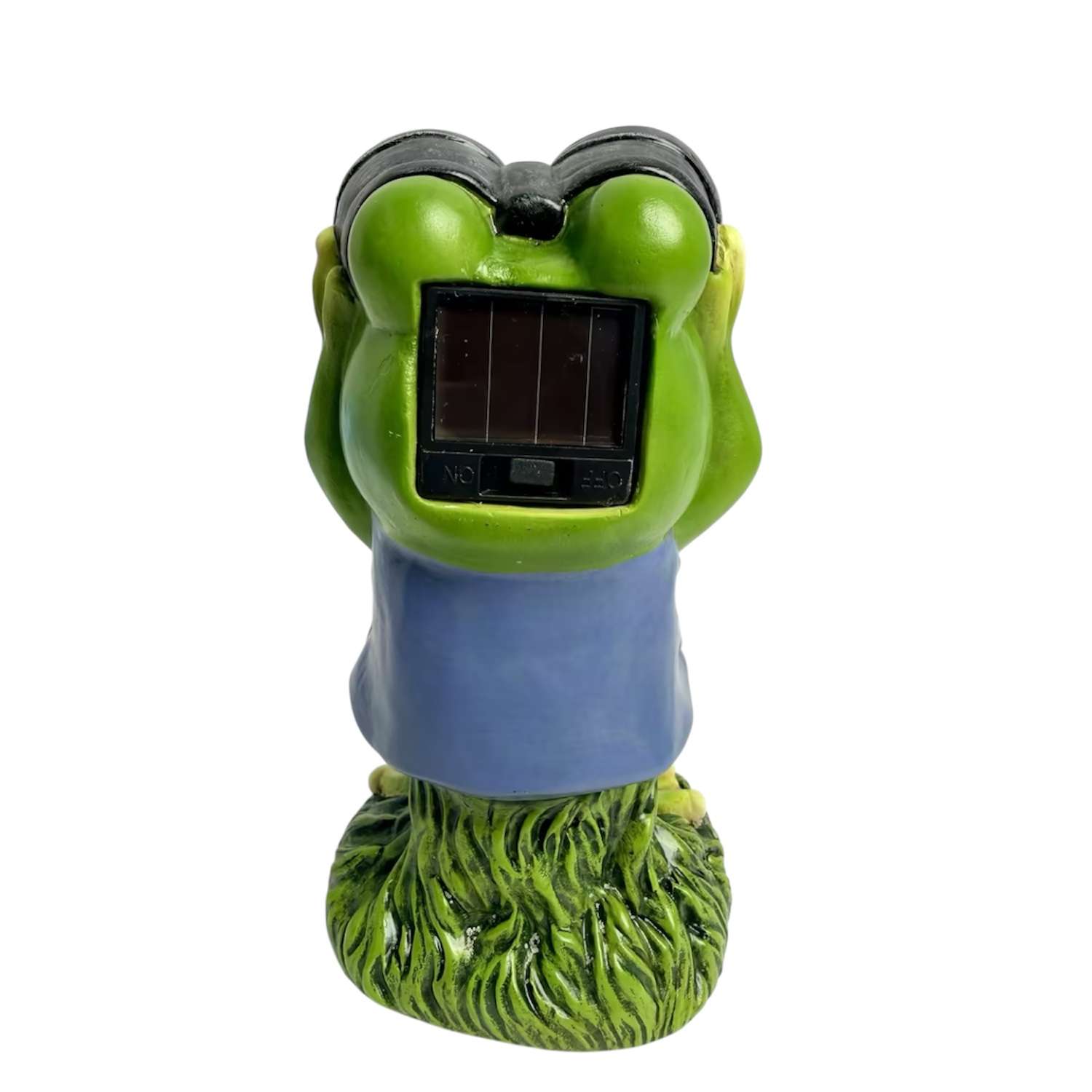 Светильник ё Садовая лягушка на солнечной батарее - фото 3