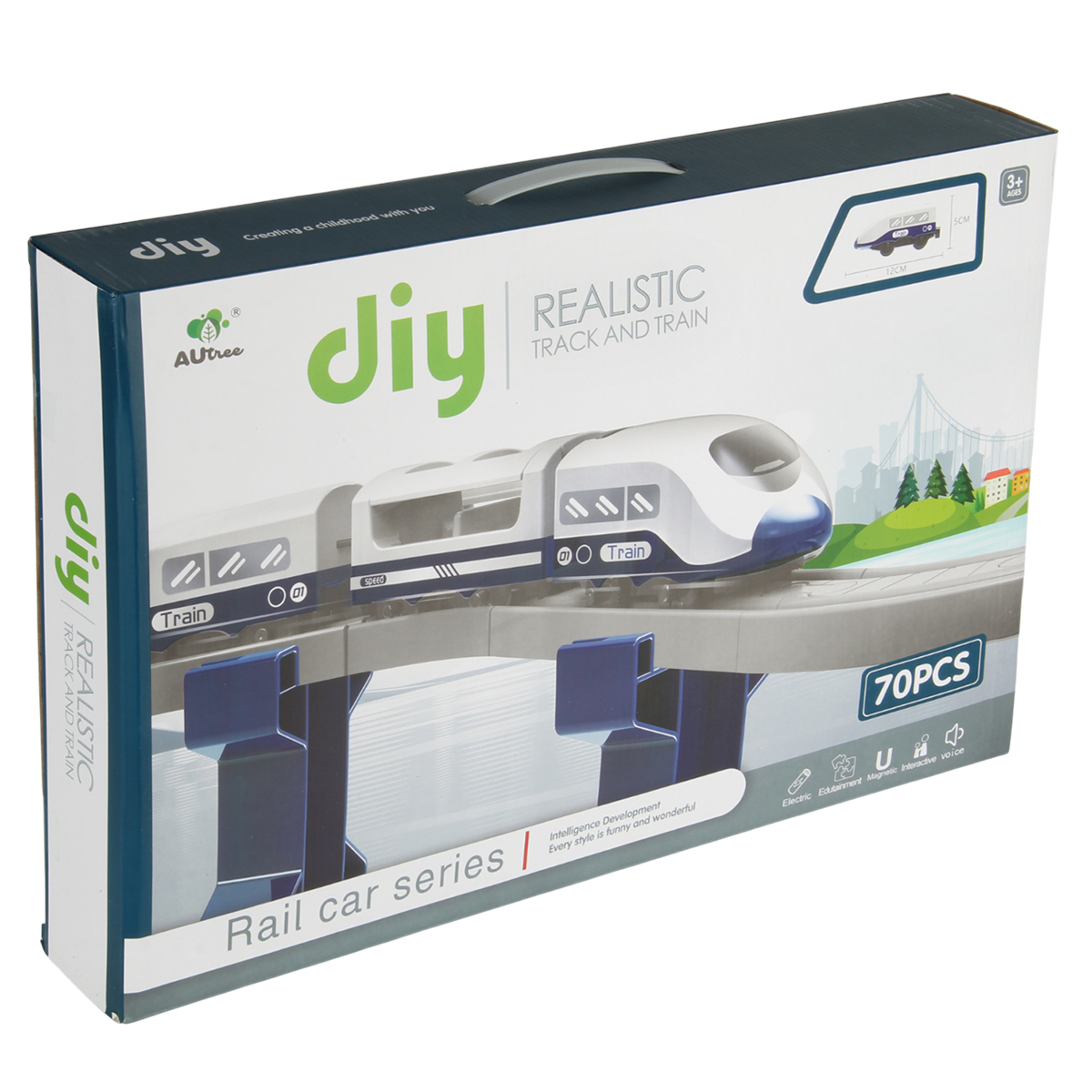 Набор железнодорожный Veld Co 104 см 135619 - фото 7