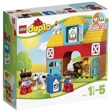 Конструктор LEGO DUPLO Моя первая ферма блочный