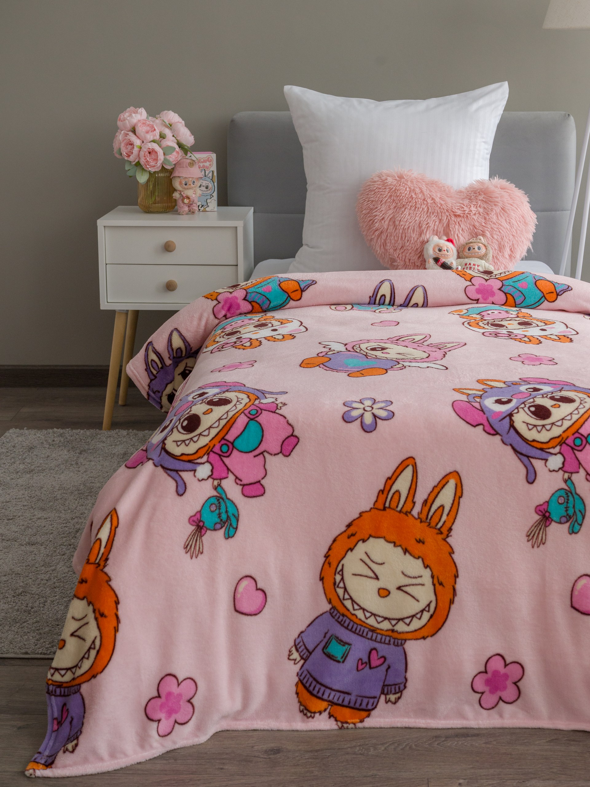 Плед Павлинка Аэро Софт Лабубу 100 x 150 см - фото 5