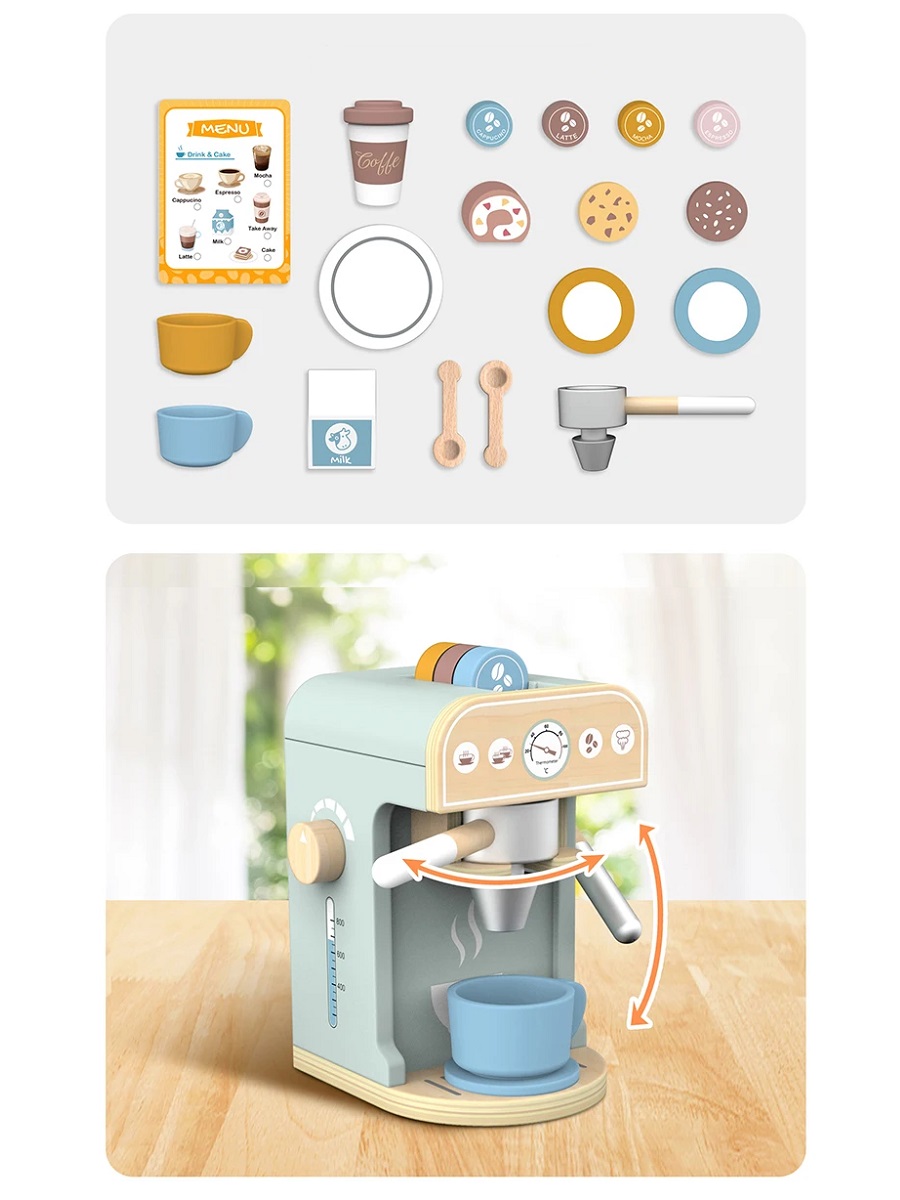 Игрушка Tooky Toy кофемашина - фото 3