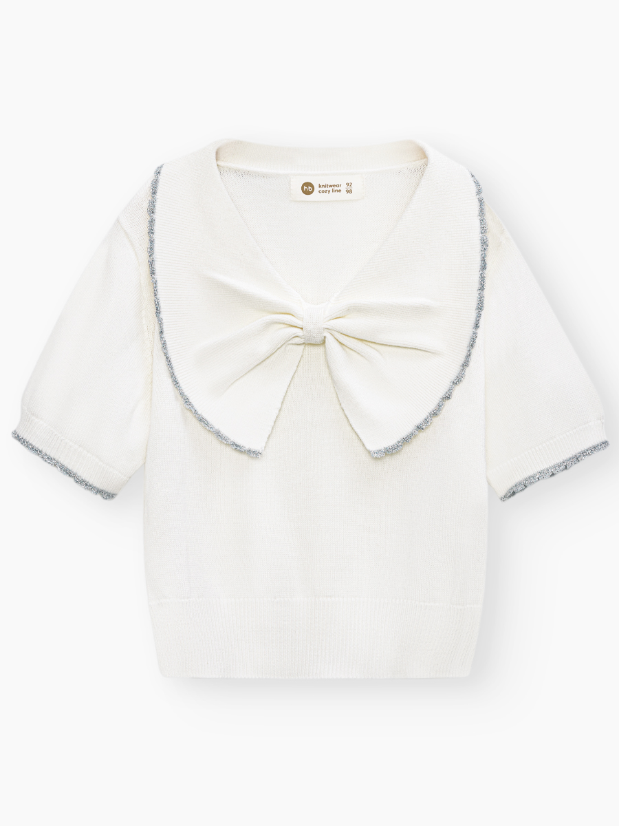 Блузка Happy Baby 88649-1/milky - фото 1