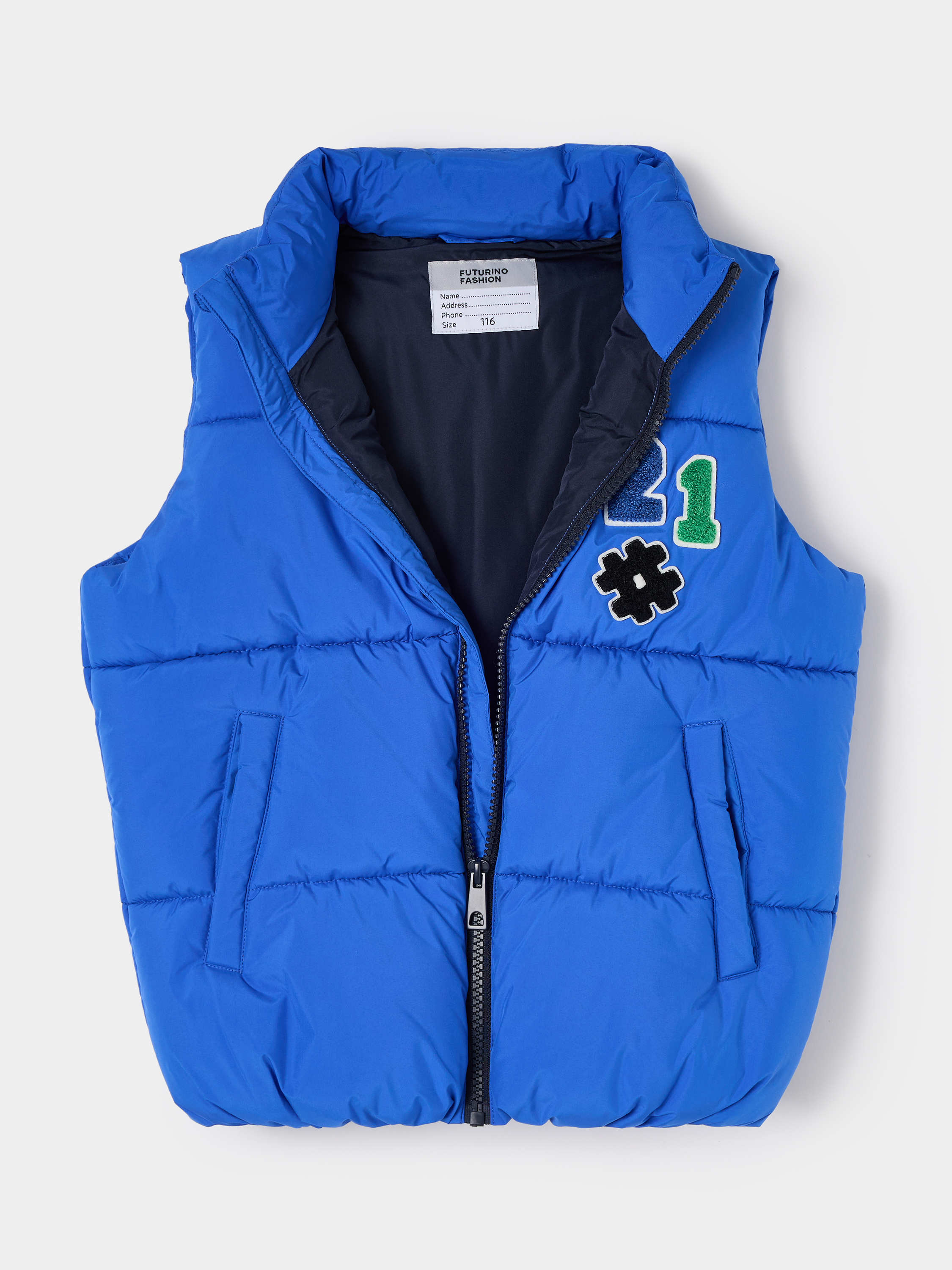 Жилет Futurino Fashion W26FF-1BO02kb-66 - фото 3