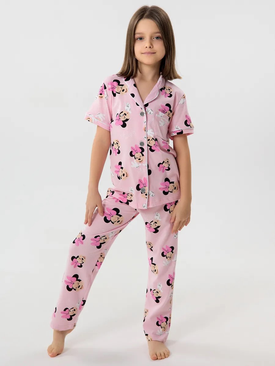 Пижама YAXX 004--Пижама микки/розовый - фото 1