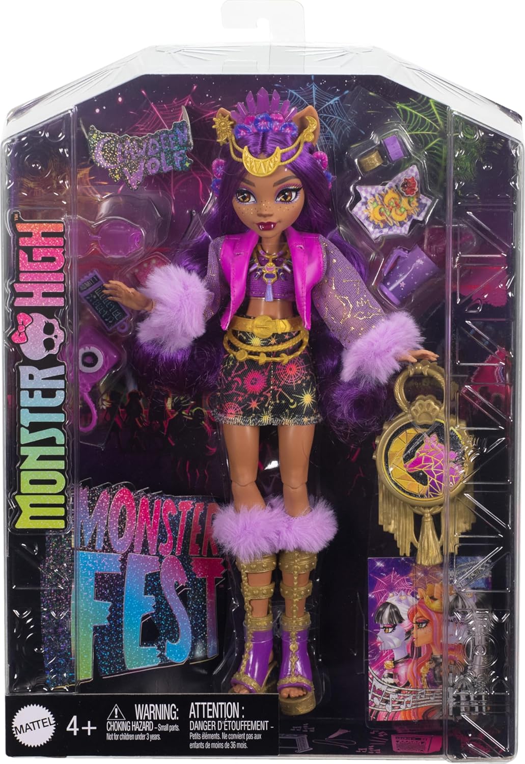 Кукла модельная Monster High Клодин HXH80 - фото 6