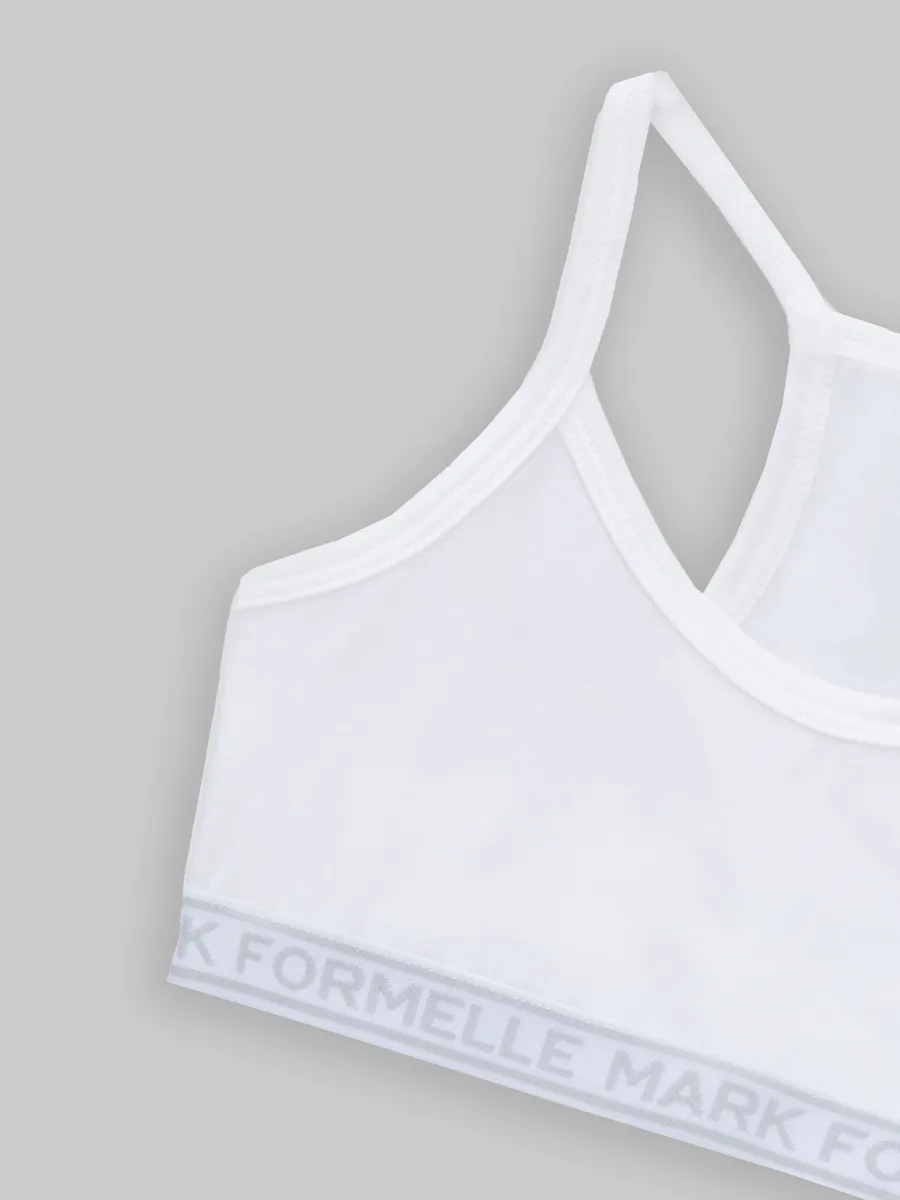 Топ 3 шт Mark Formelle (Марк Формэль) 517707-3/белый + обжаренный миндаль + черный - фото 13