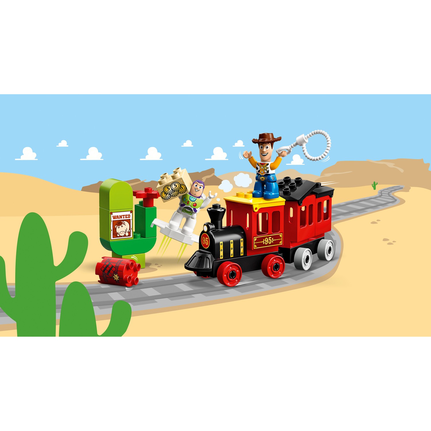 Конструктор LEGO DUPLO Toy Story Поезд блочный - фото 5