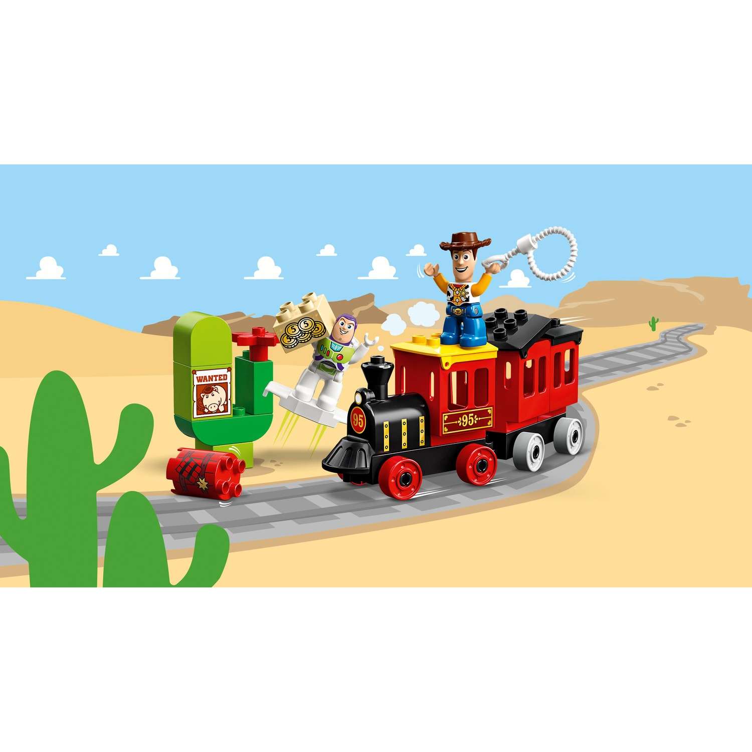Конструктор LEGO DUPLO Toy Story Поезд блочный - фото 5