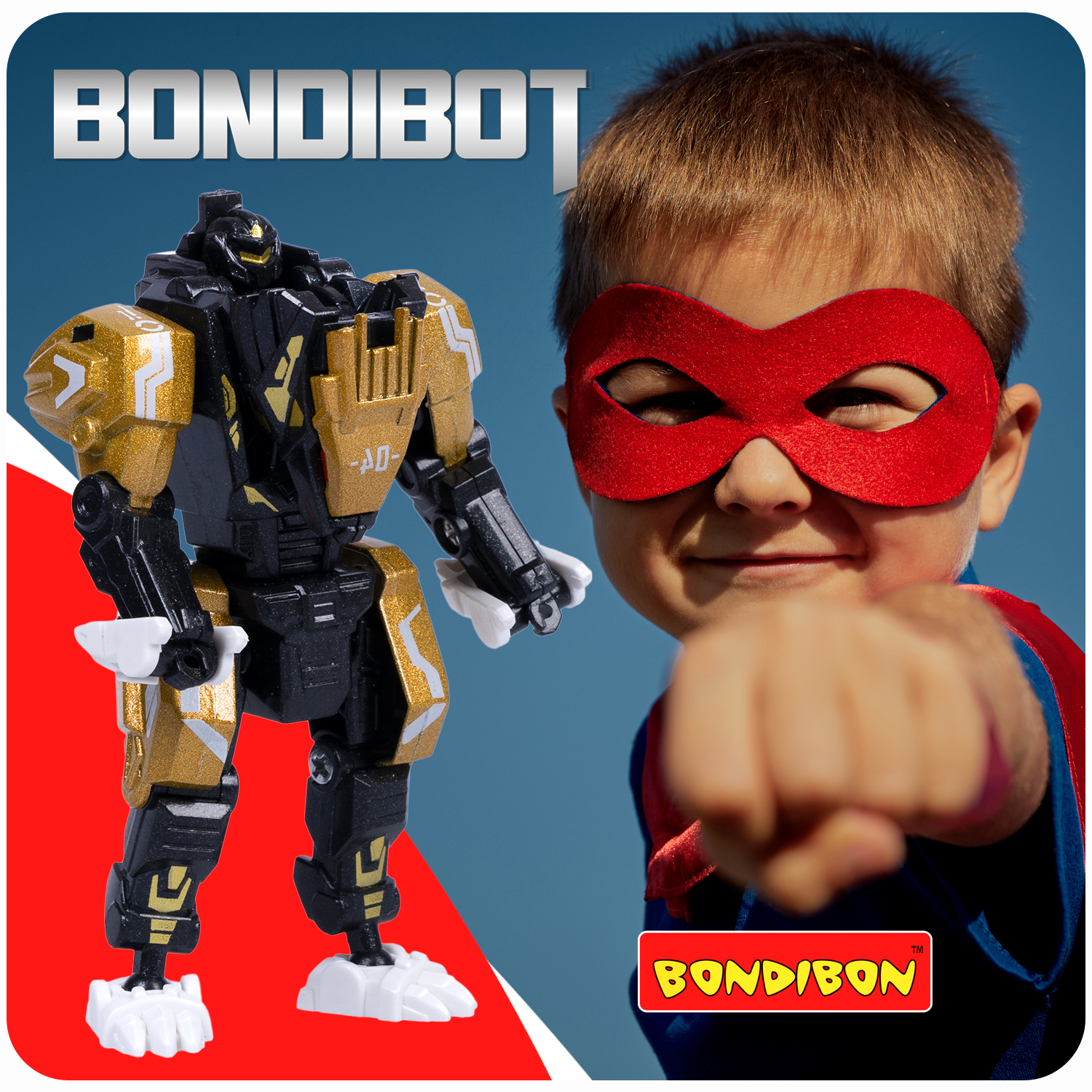 Фигурка Bondibon трансформер Робот Животное 2в1 - фото 11