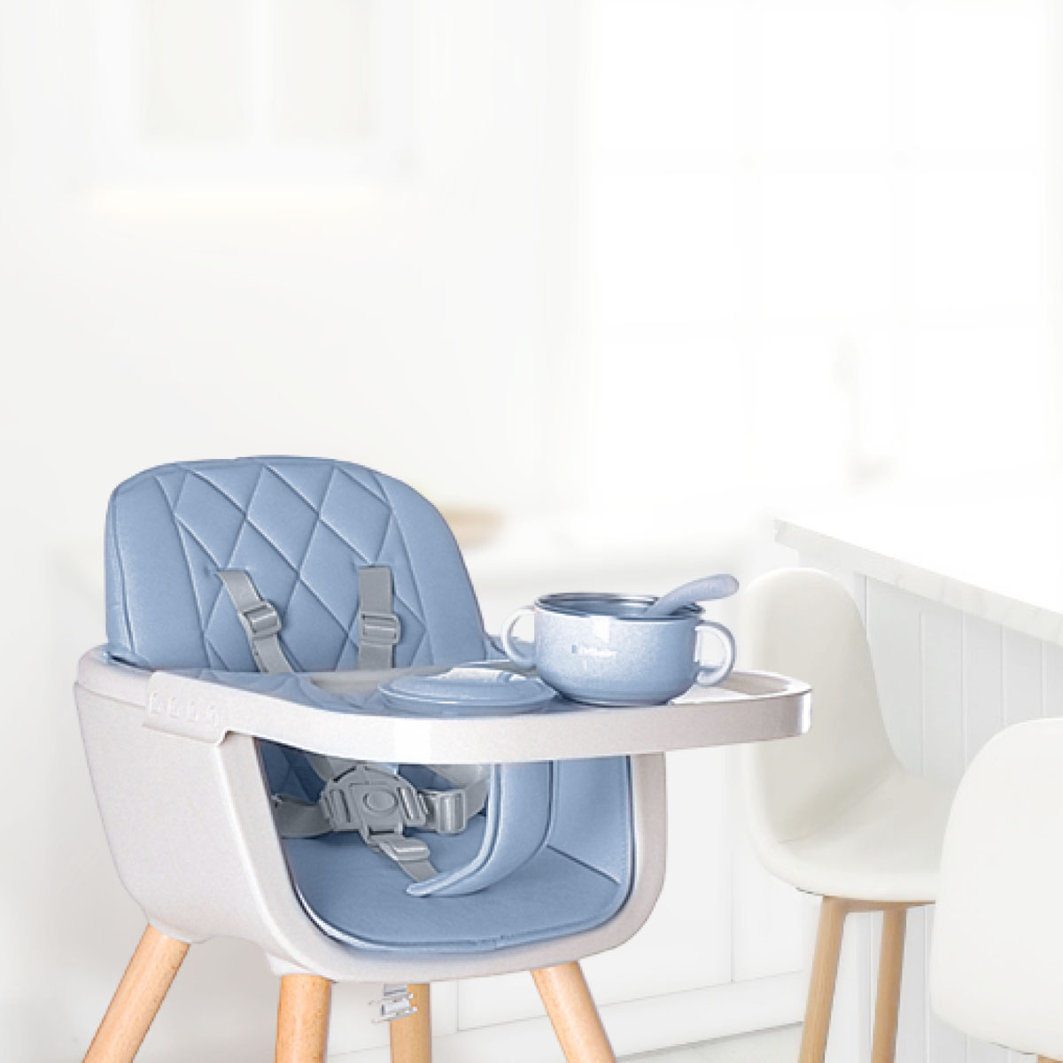 Стульчик для кормления BQ Blue - фото 6