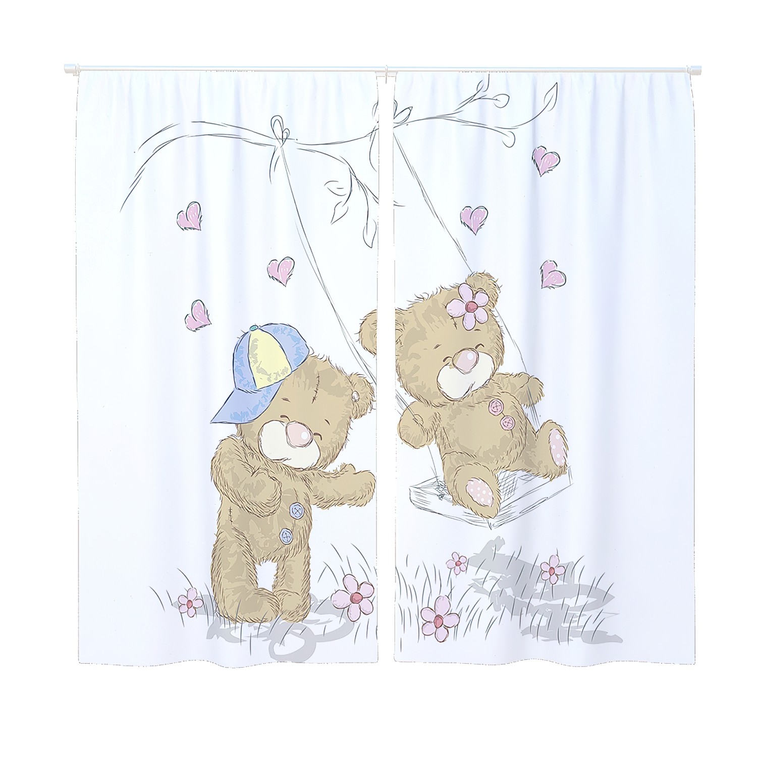 Комплект штор Олимп Текстиль Коллекция My Little Princess 163 - фото 1