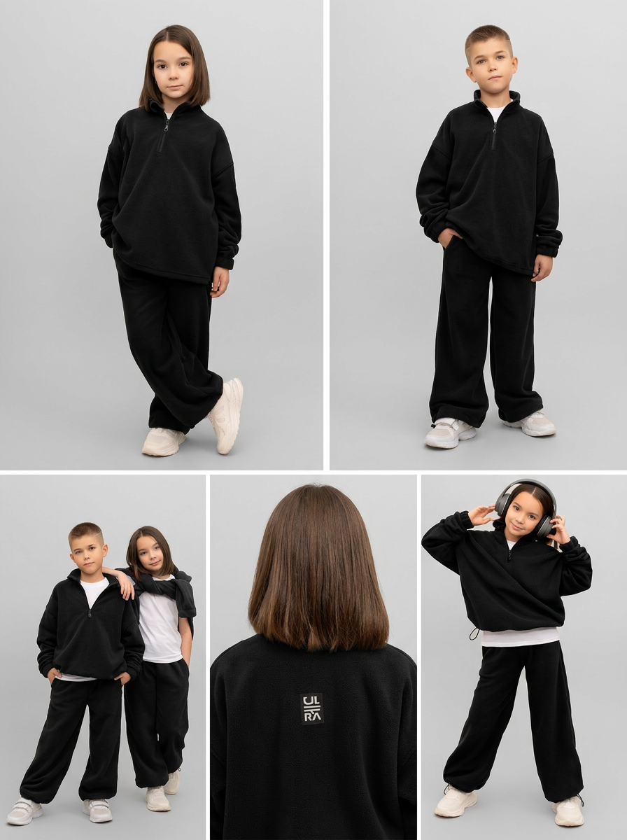 Костюм ULTRA 7074-Ул черный - фото 4