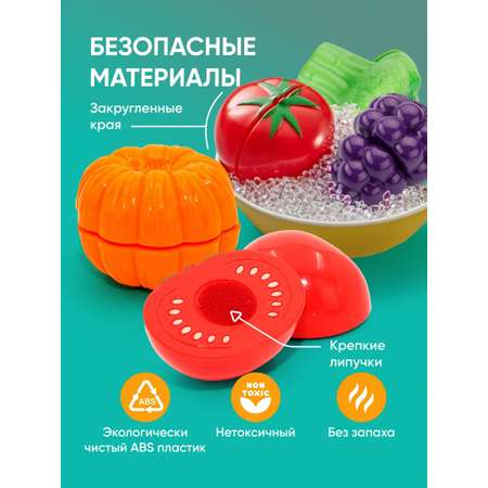 Игровой набор TrendToys продукты, тележки и корзинки