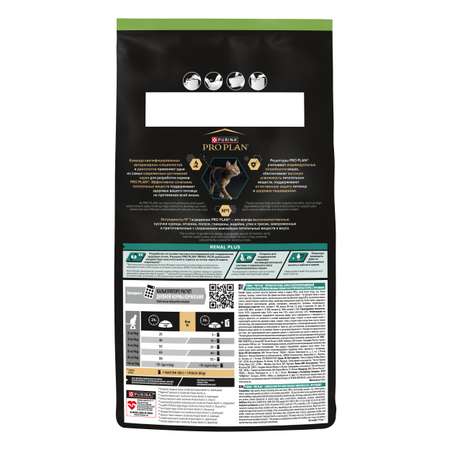 Корм сухой для кошек PRO PLAN Sterilised Optirenal 1.5кг кролик