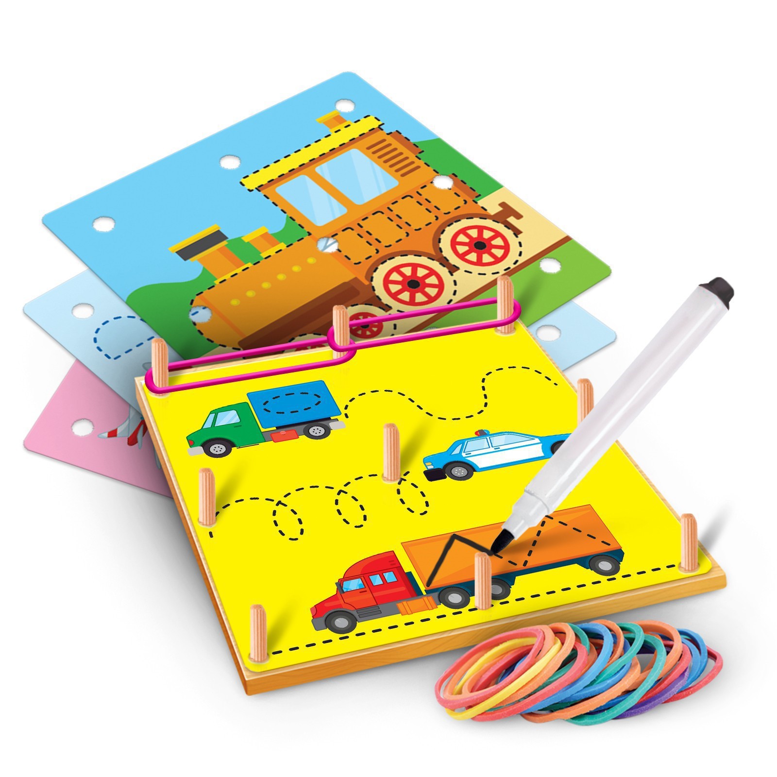 Настольная игра Лесная мастерская Пиши-стирай - фото 7