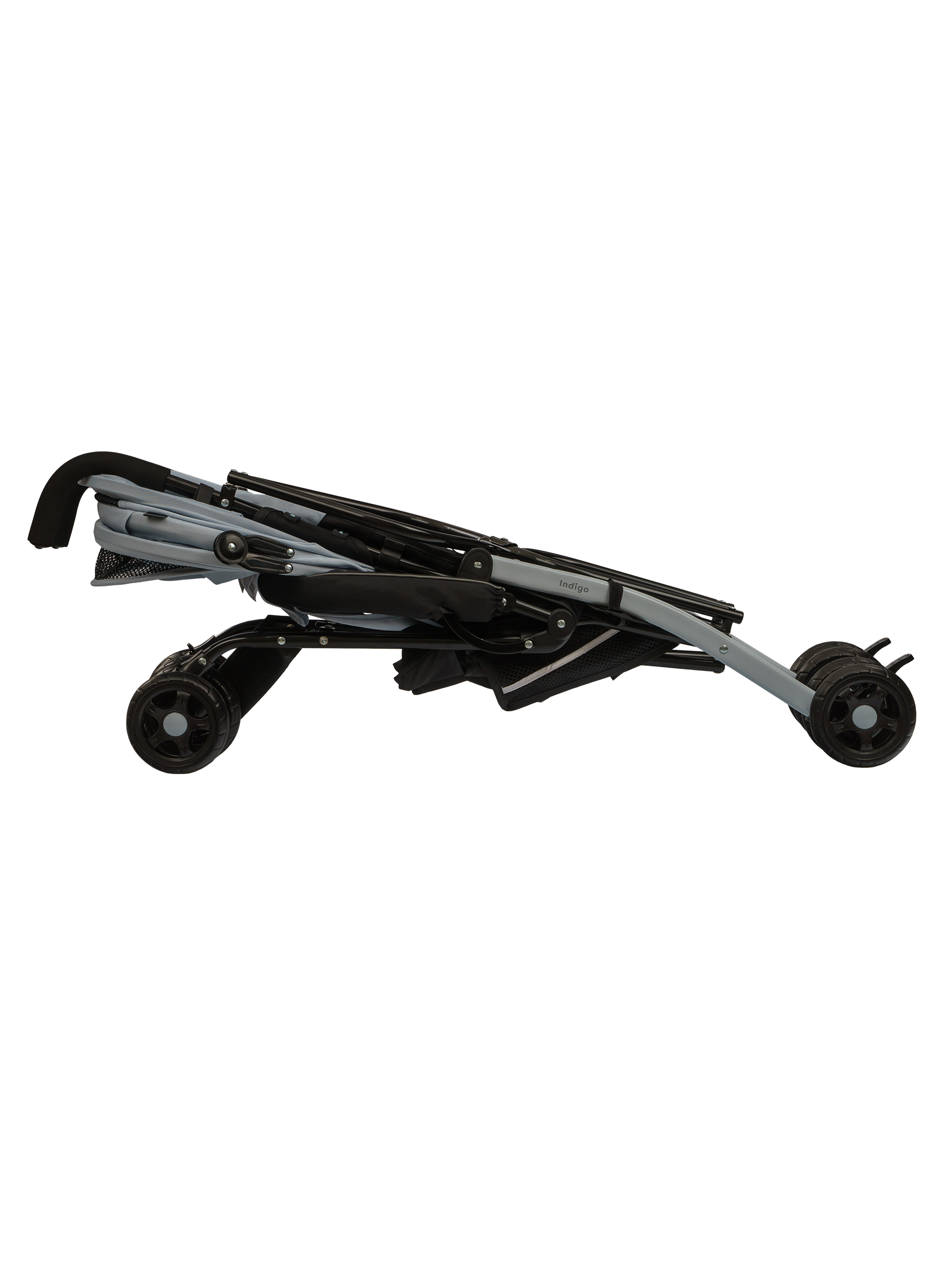 Коляска прогулочная Indigo Bono серый - фото 17