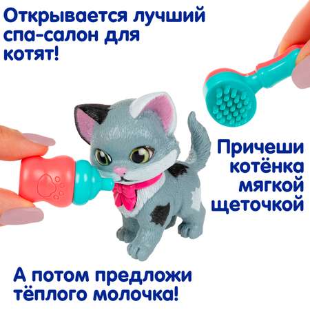 Игровой набор Bondibon ЛАПА ДРУЖБЫ Котенок серый