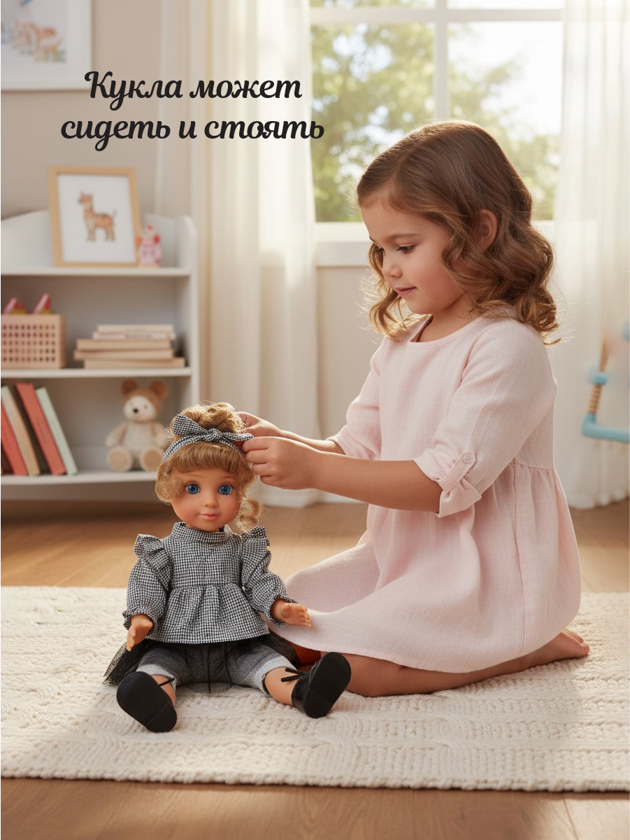 Кукла классическая Veld Co высота 40 см 136306 - фото 5