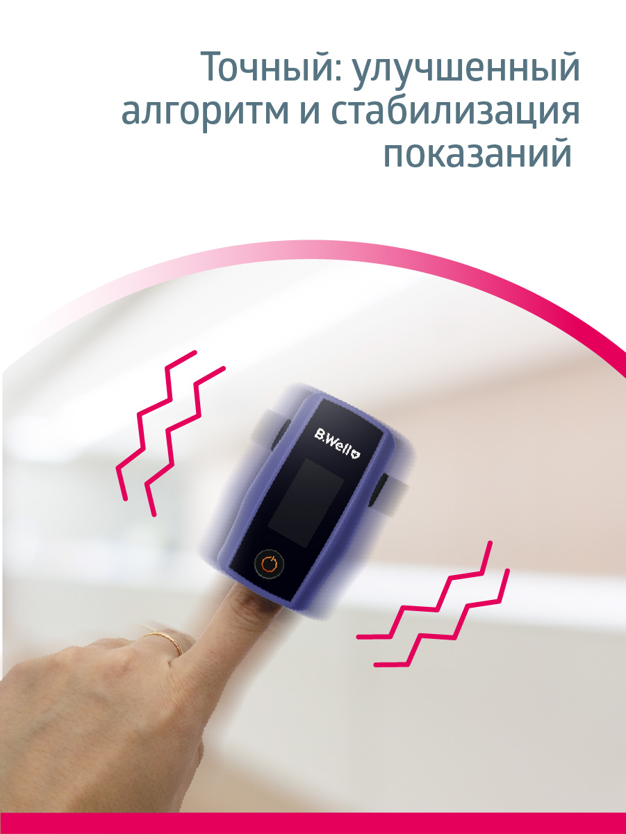 Пульсоксиметр B.Well MED-325 - фото 4