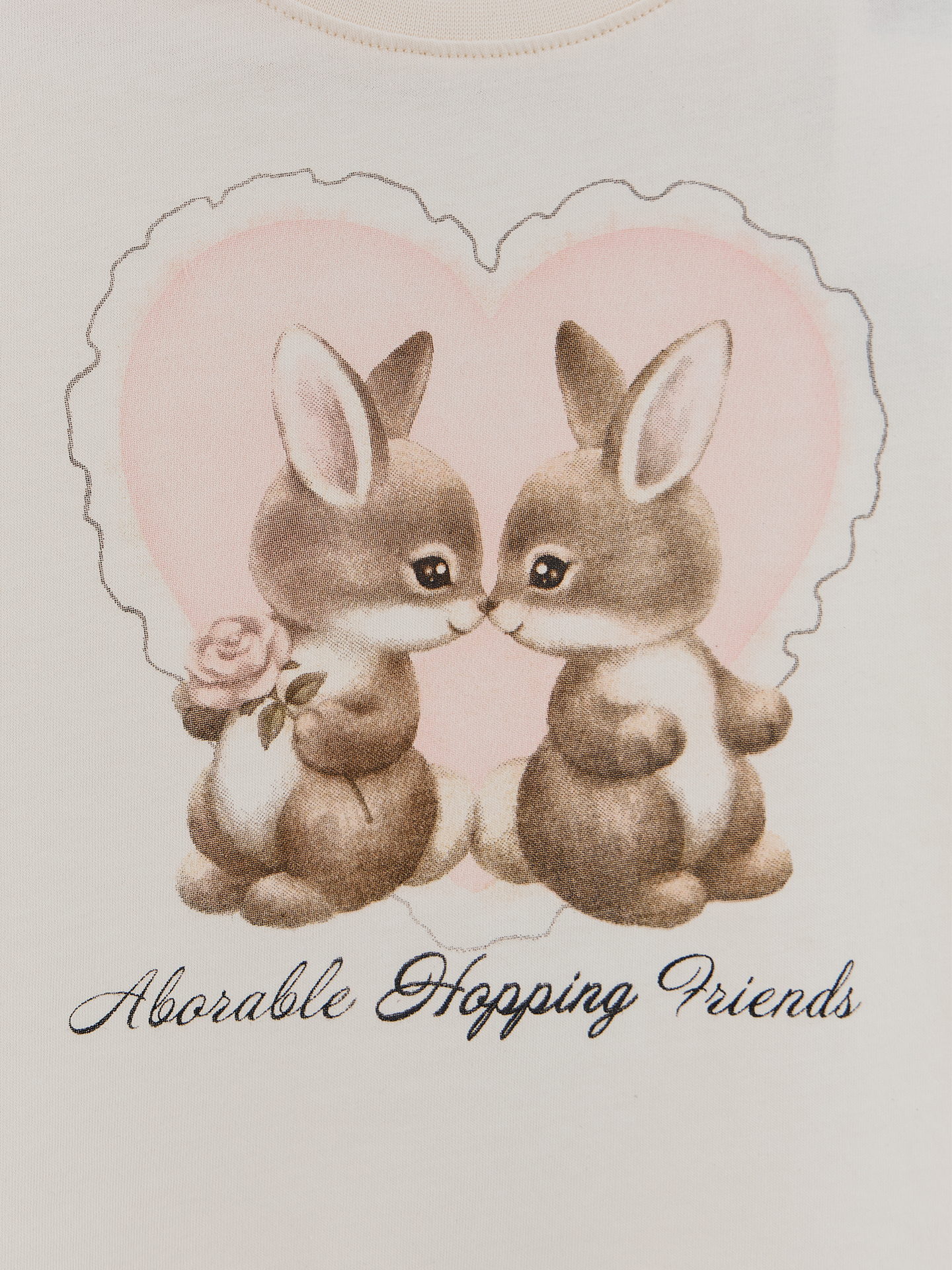 Пижама Mark Formelle (Марк Формэль) 567735/молочный +зайчики на розовом - фото 13