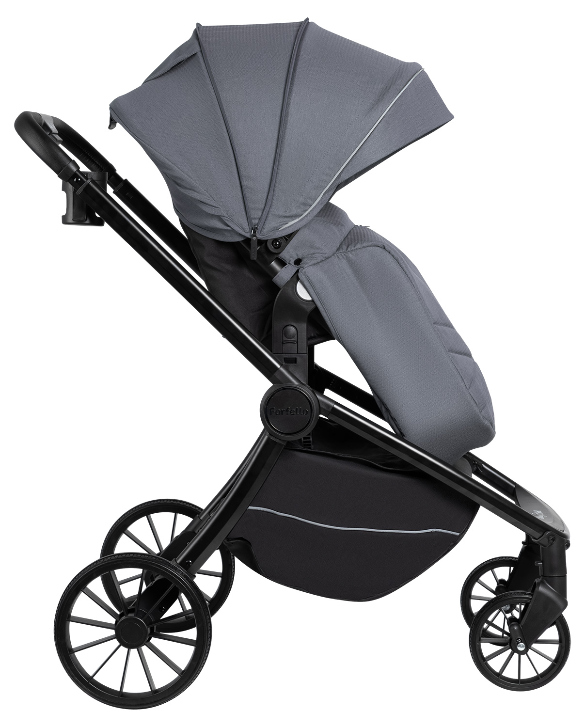 Коляска 3в1 Farfello Baby shell серый - фото 22