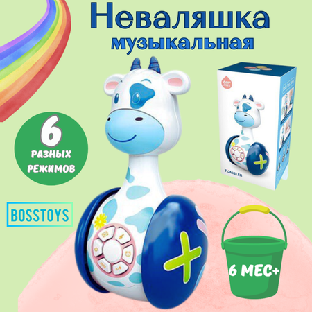 Игрушка BOSSTOYS Говорящая коровка