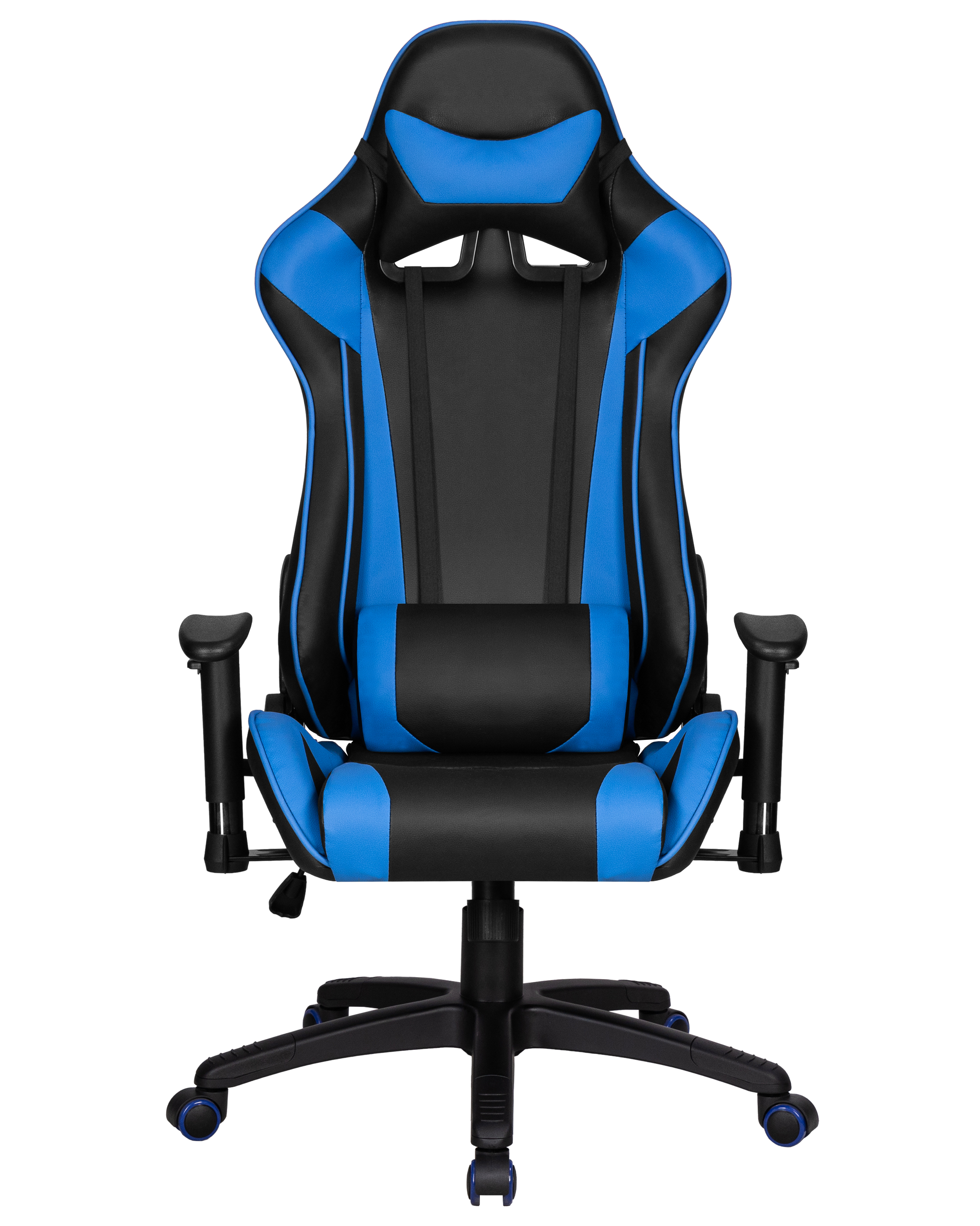 Компьютерное кресло DOBRIN черно-синий - фото 6