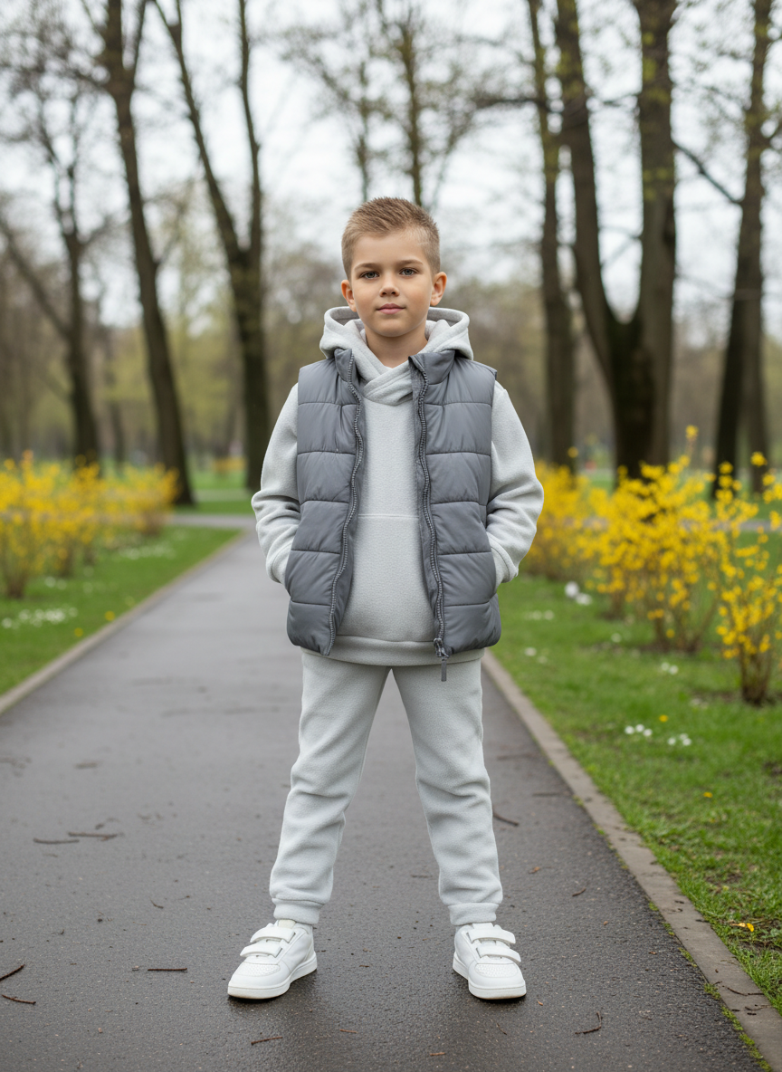 Костюм ULTRA 7043г(ш)-Ул св.серый - фото 2