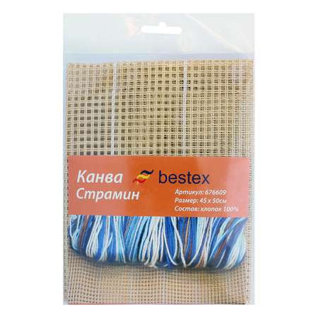 Канва- страмин Bestex 624020-C-CF-K5 45*50см