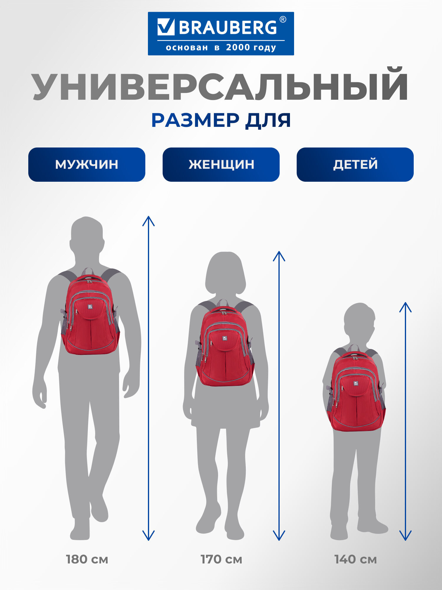 Рюкзак Brauberg Рассвет - фото 7