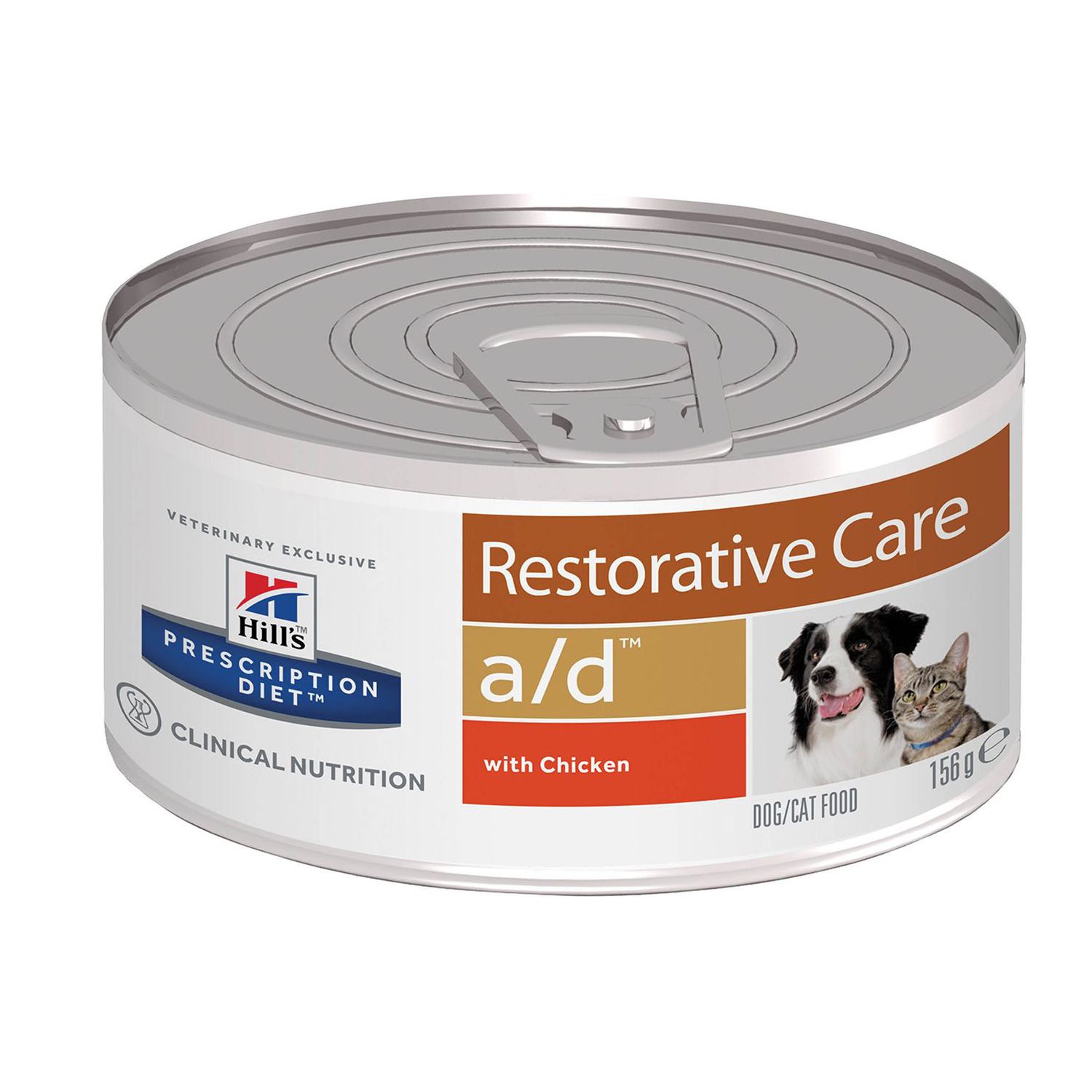 Корм для собак HILLS 156г Prescription Diet a/d Restorative Care в период выздоровления с курицей консервированный - фото 1