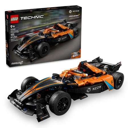 Конструктор LEGO Technic NEOM Formula E Pull-Back 452 дет.