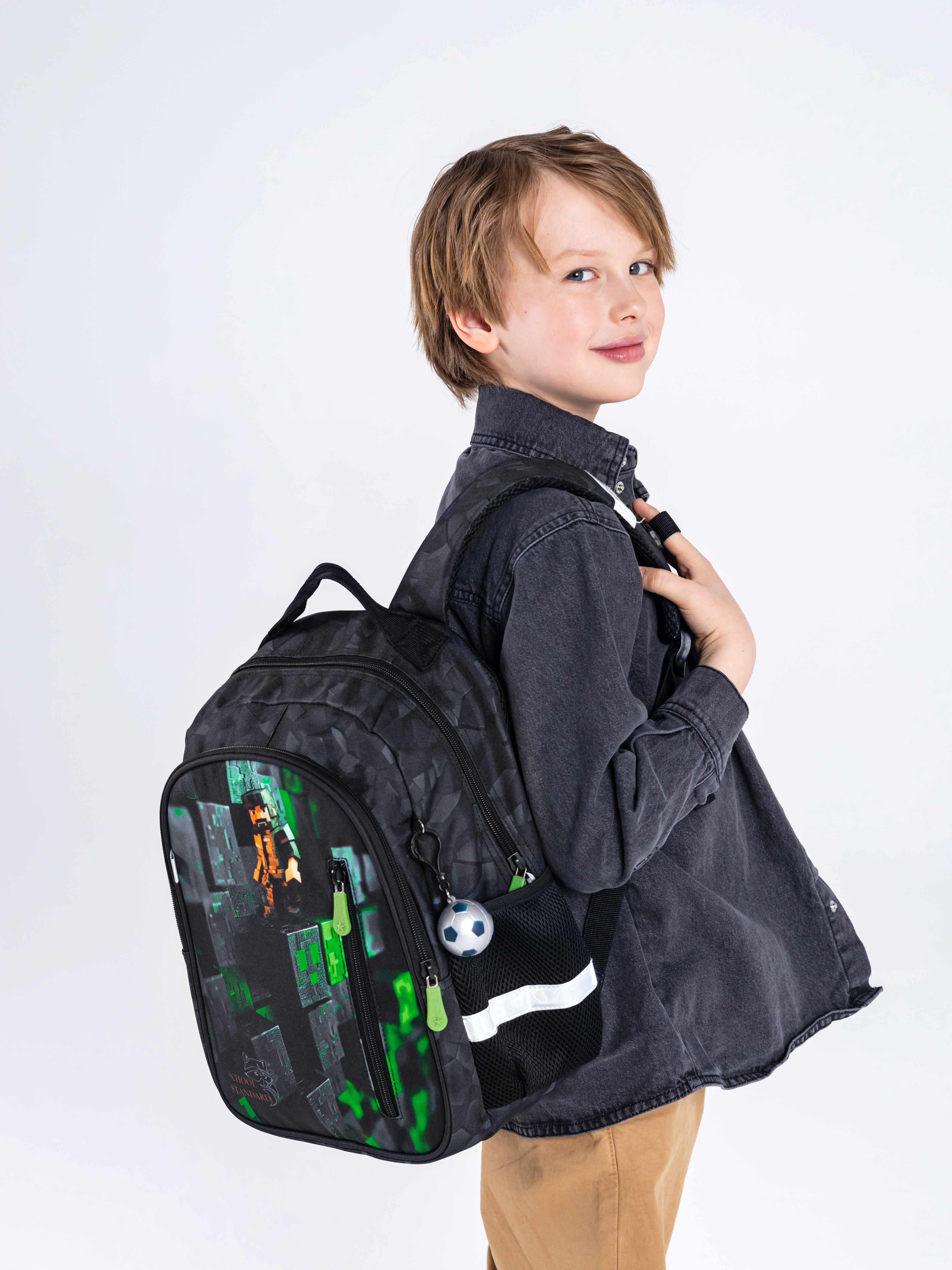 Рюкзак School Standard первокласснику набор 4 в 1 - фото 3