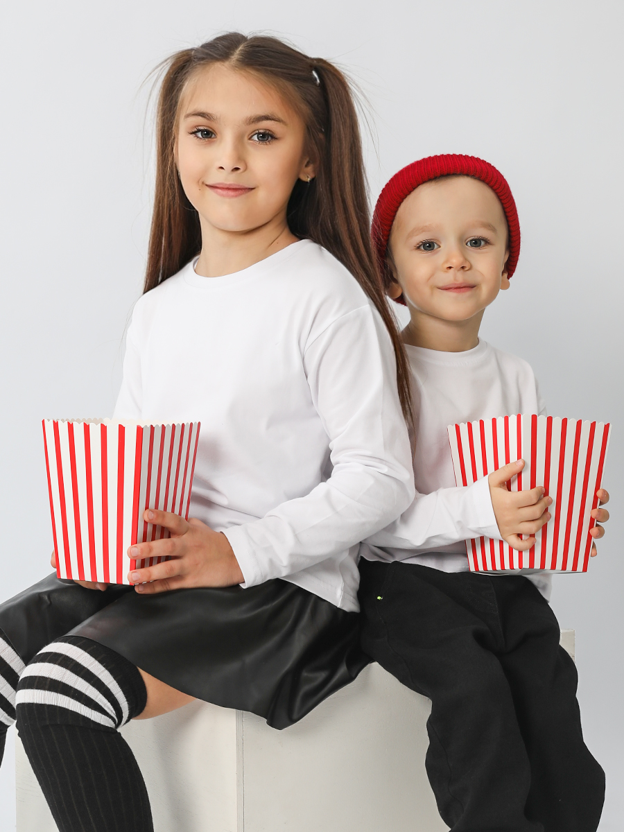 Лонгслив Соль и Перец SP0438KFбелый - фото 11