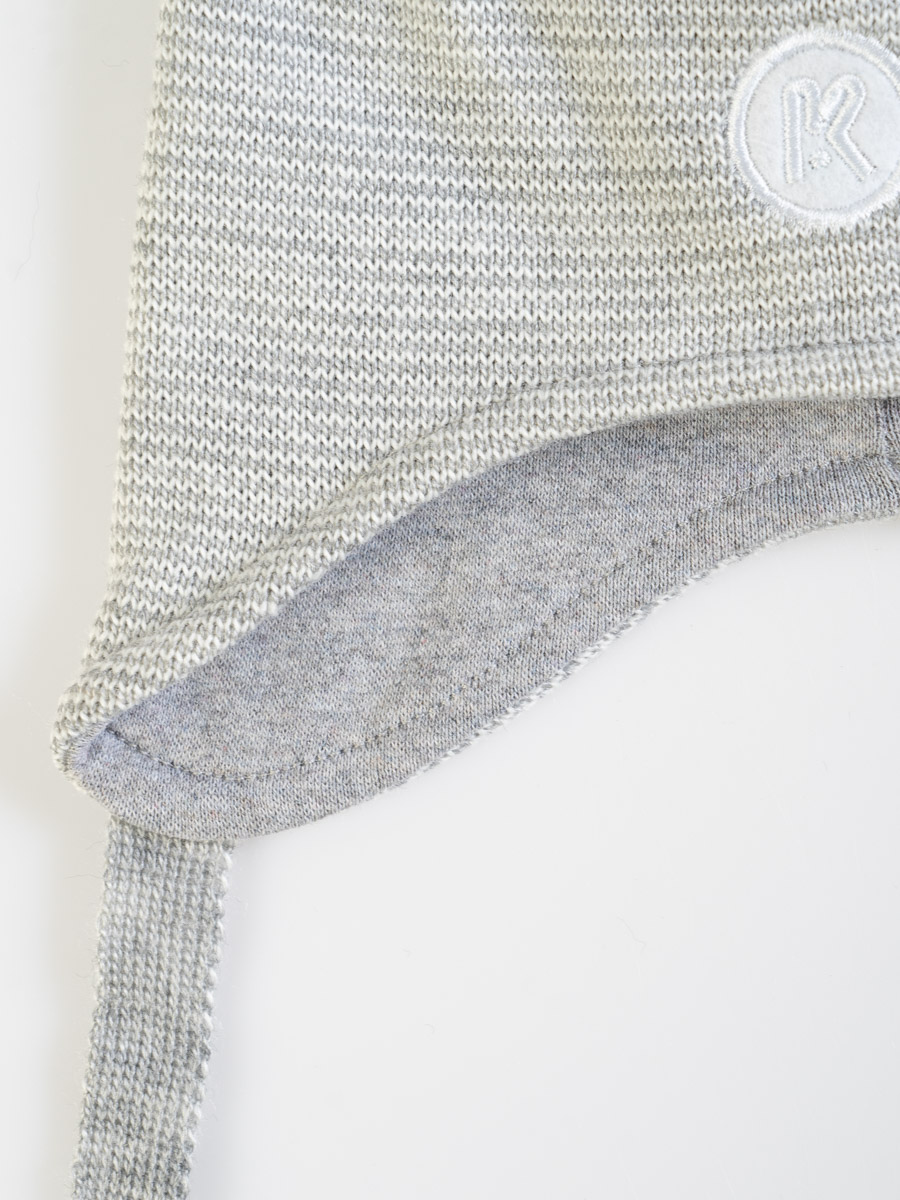 Шапка и снуд ПриКиндер U-Sp22529 Цвет: Стальной - фото 3