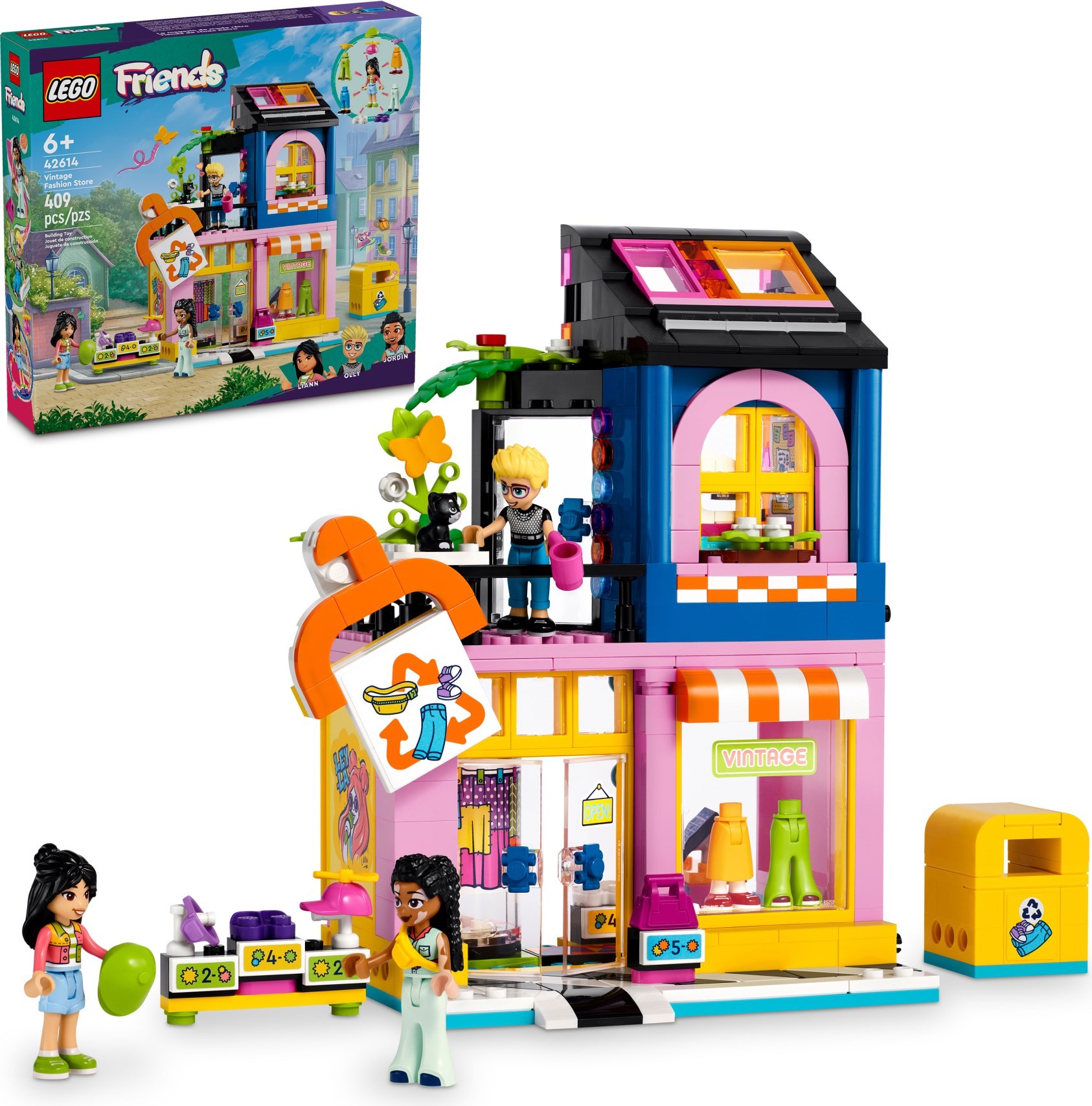 Изображение товара Конструктор LEGO Friends Магазин винтажной моды 42614 для детей от 6 лет Изображение товара Конструктор LEGO Friends Магазин винтажной моды 42614 для детей от 6 лет