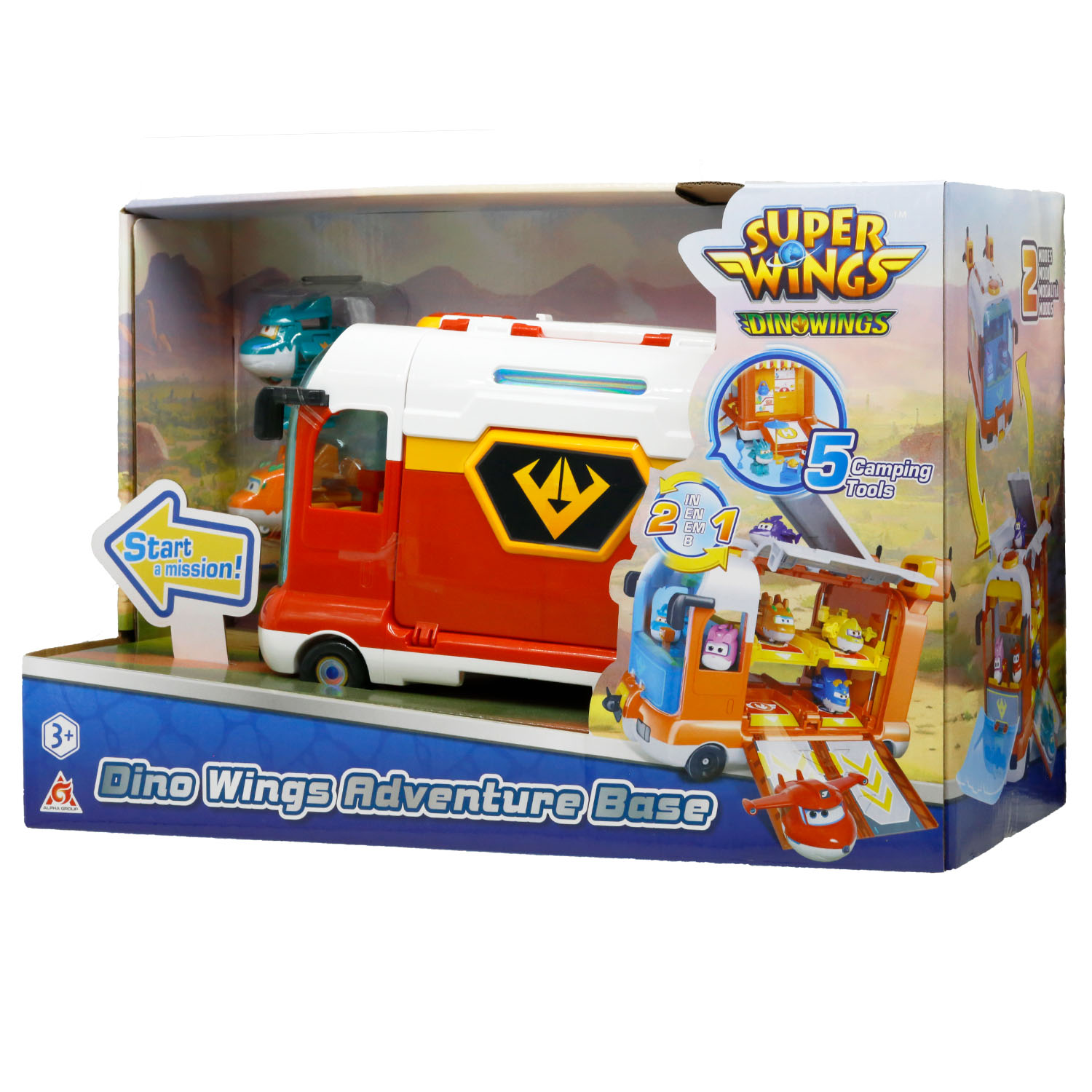 Игровой набор Super Wings Дино база - фото 9