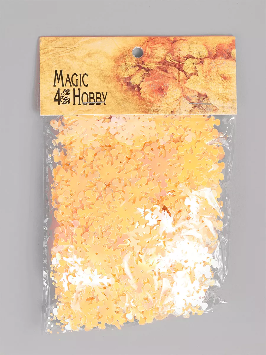 Набор для творчества Magic 4 Hobby шитье пайетки упаковка 50г - фото 5