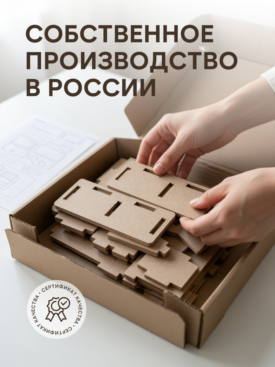 Аксессуар для кукол Pema kids диван, кукольная техника, кукольный интерьер, комплект мебели, шкаф 476423 Набор мебели Гостиная (без окрашивания) - фото 6