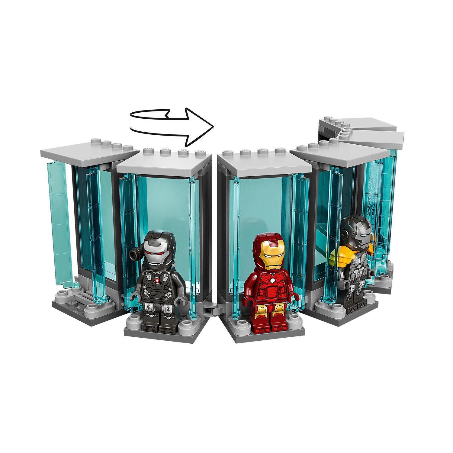 Конструктор LEGO Marvel Super Heroes Iron Man Armory 496 дет. - фото 4