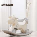 Качалка UNIX Kids Лошадка серый