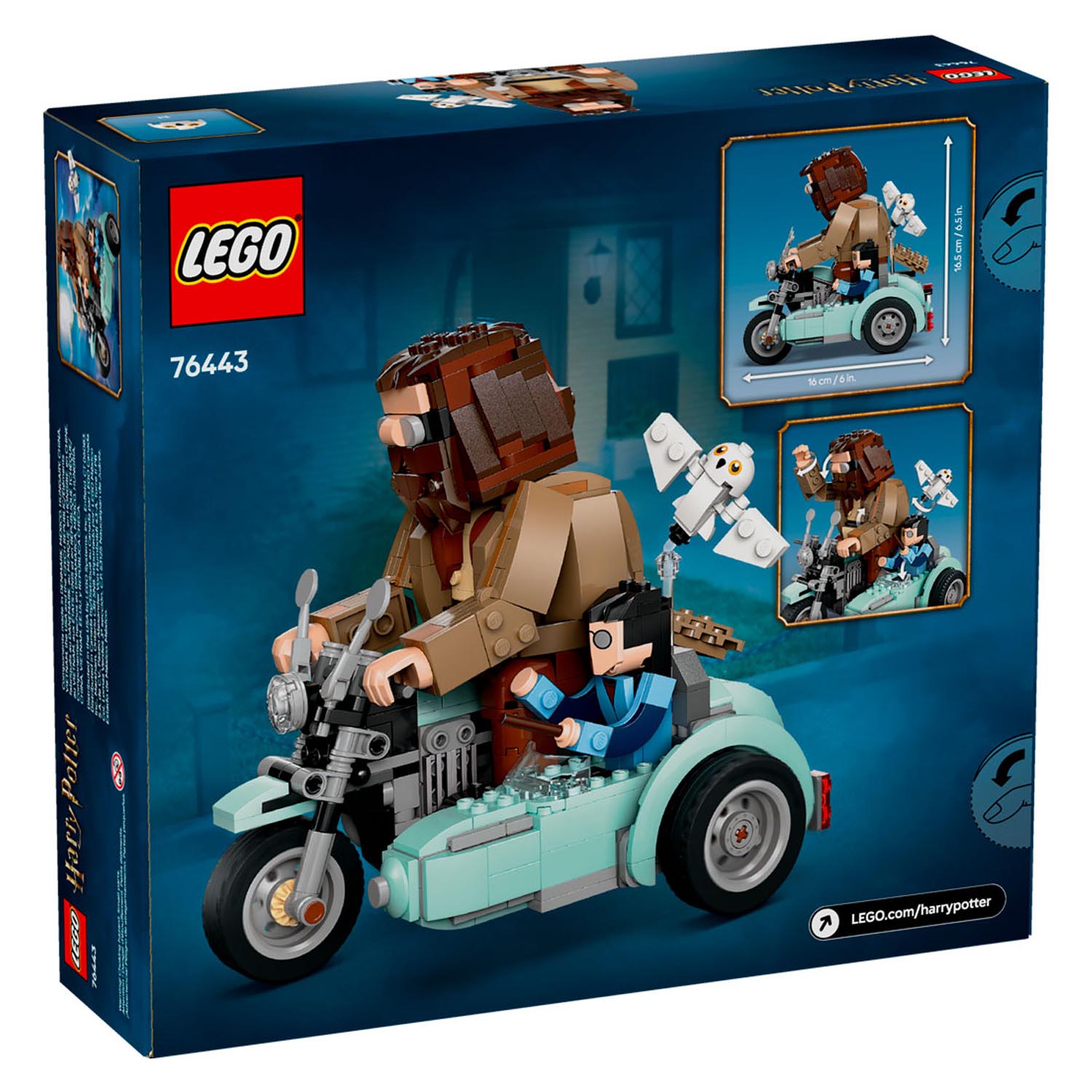 Конструктор LEGO Harry Potter Поездка Хагрида блочный - фото 10