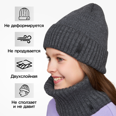 Шапка и снуд Wloo
