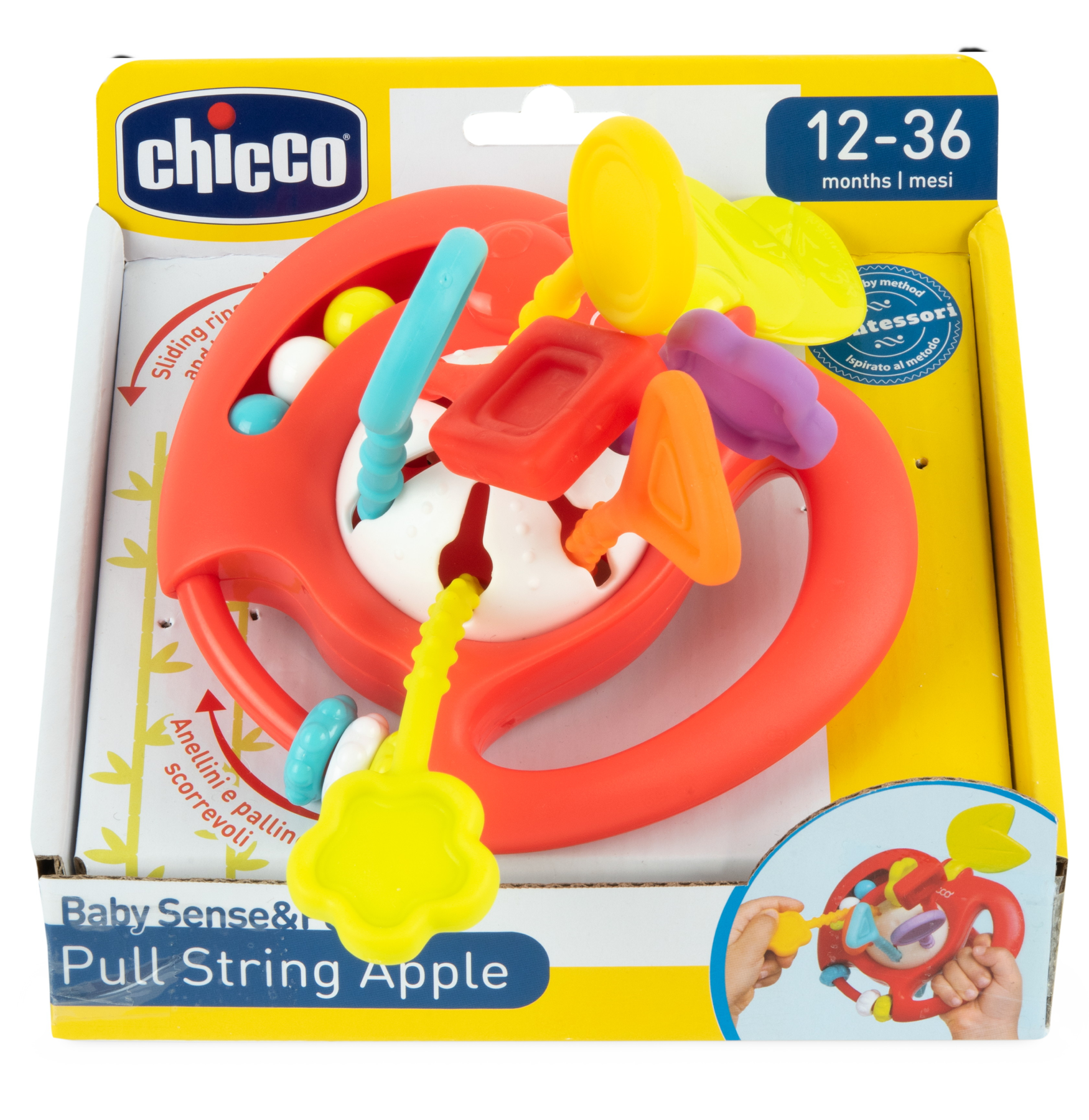 Игрушка Chicco бизиборд Яблоко - фото 8