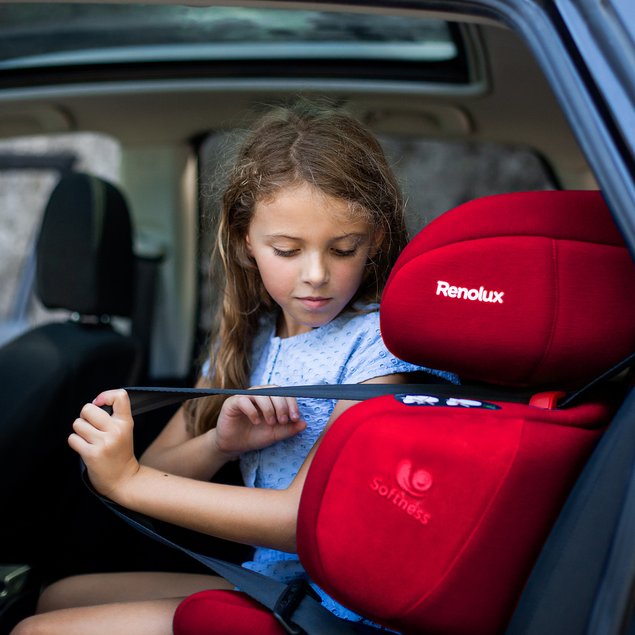 Автокресло Renolux Renofix passion Isofix 2/3 (15-36 кг) красный - фото 7