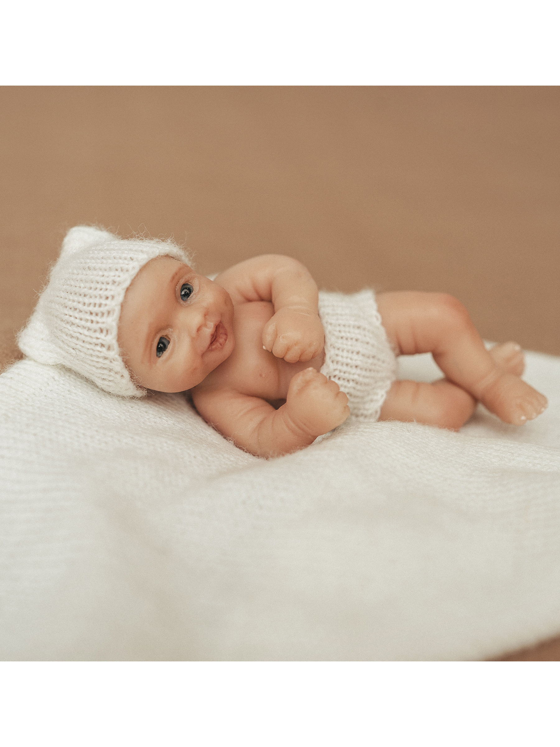 Кукла мини Magic Manufactory Magic baby Пупс Reborn белый высота 12 см 4631162180864 - фото 2