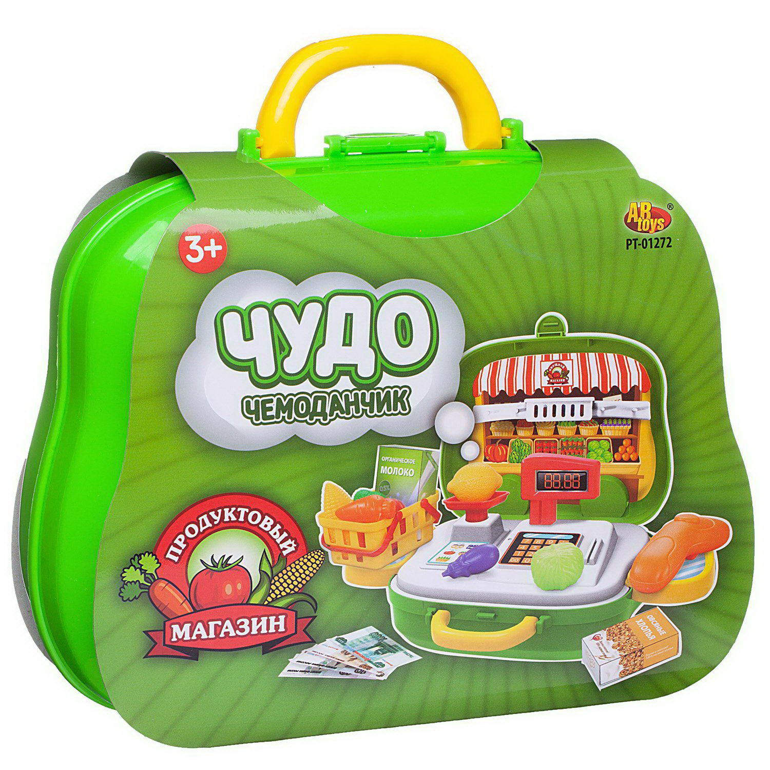 Игровой набор Abtoys продукты, касса - фото 1